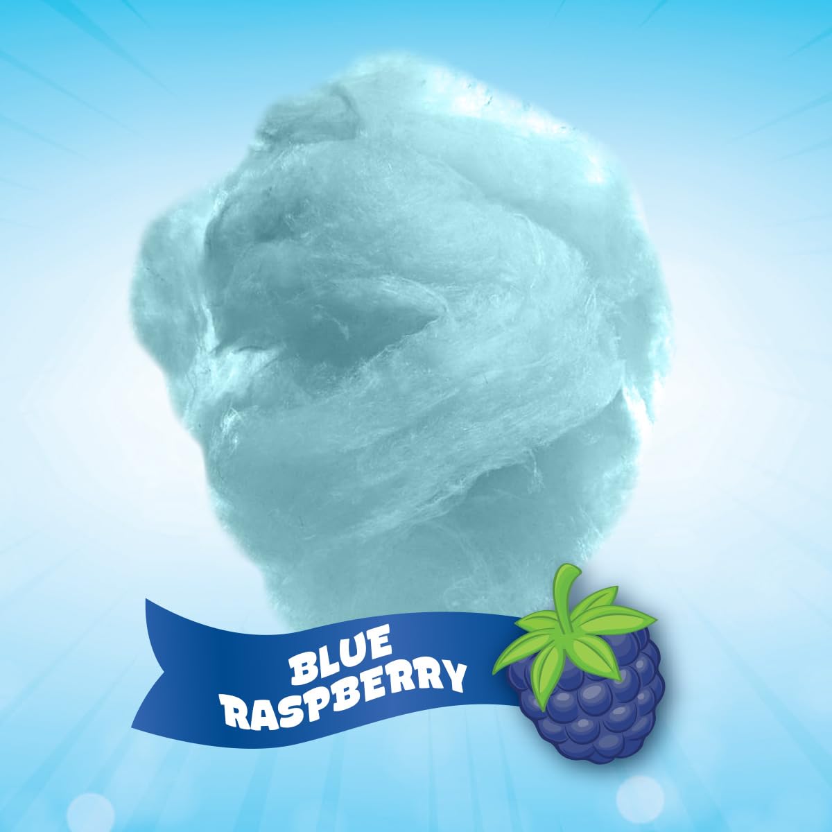 Zazers party favors cotton candy makes sharing simple and fun.