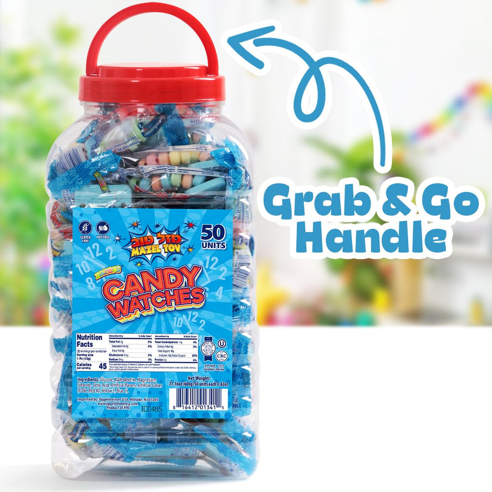Zazers fruity flavor candies provide a sensory treat during celebrations.