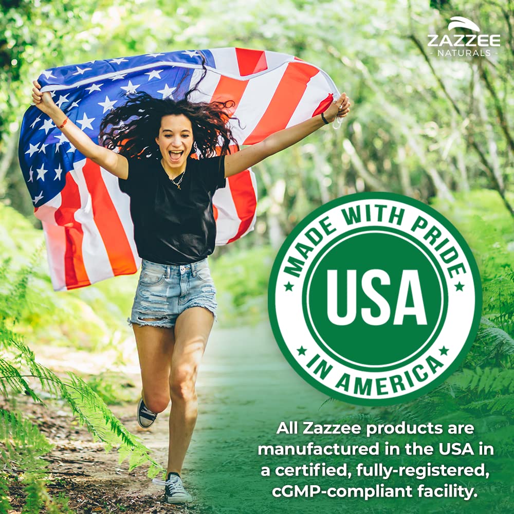 Zazzee organic vegan label closeup communicates clean, plant-based ingredients