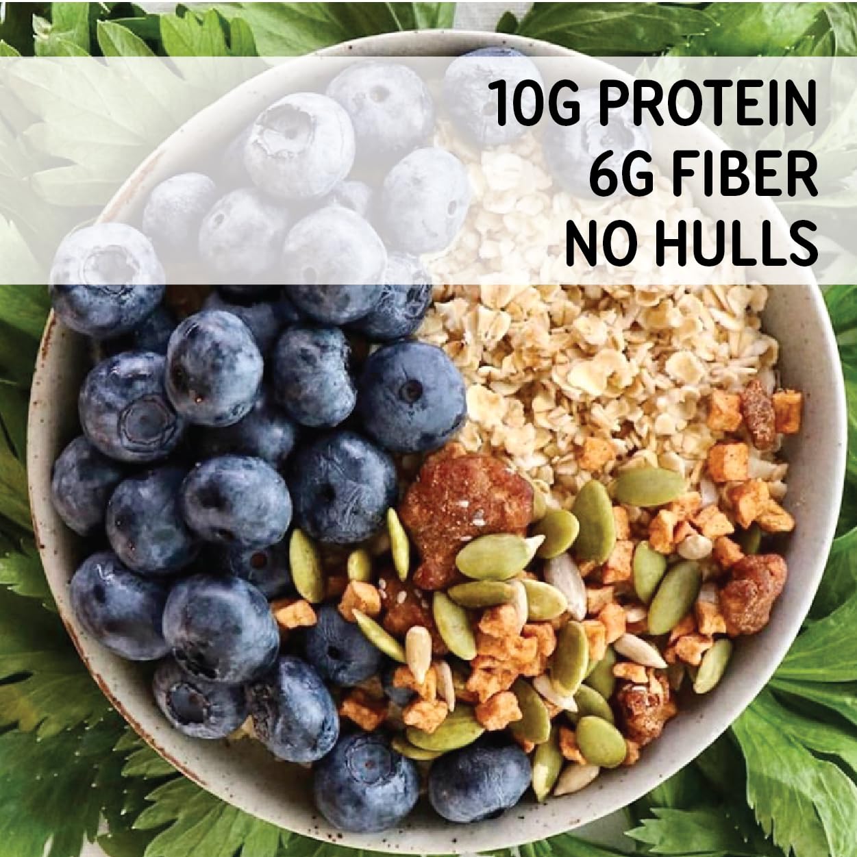 ZEGO breakfast oats with toppings demonstrates wholesome meal ideas