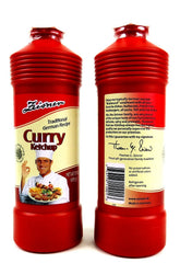Zeisner Curry Ketchup bottle ideal for sauces, marinades, and glazes.