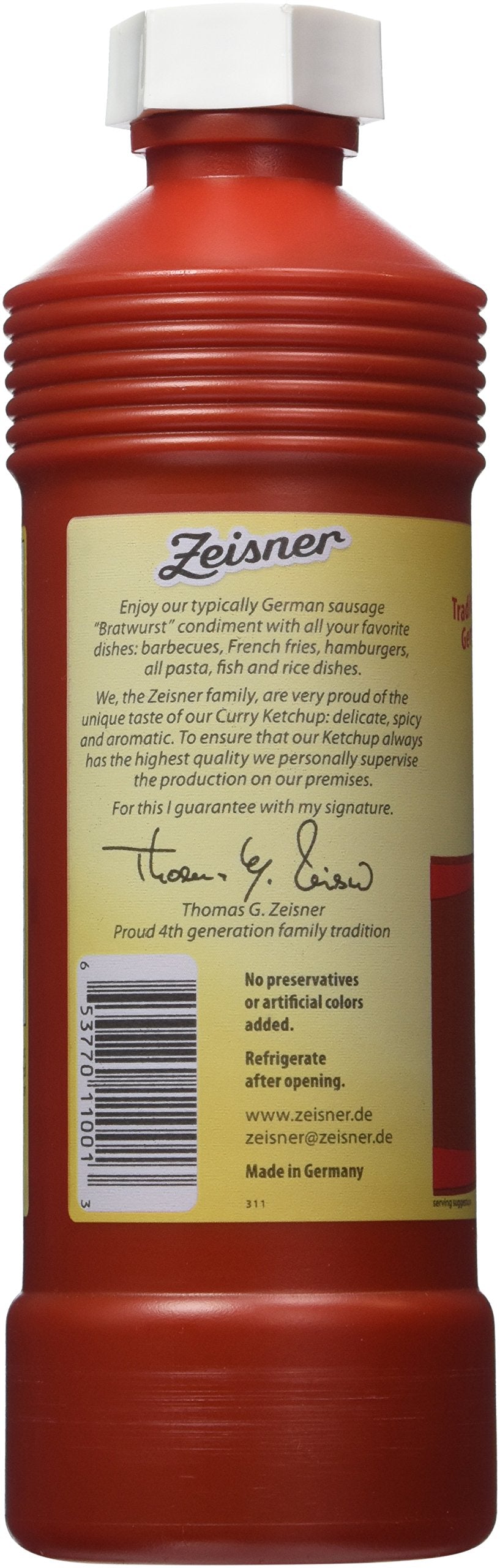 Zeisner Curry Ketchup with fries plate demonstrates crowd-pleasing condiment