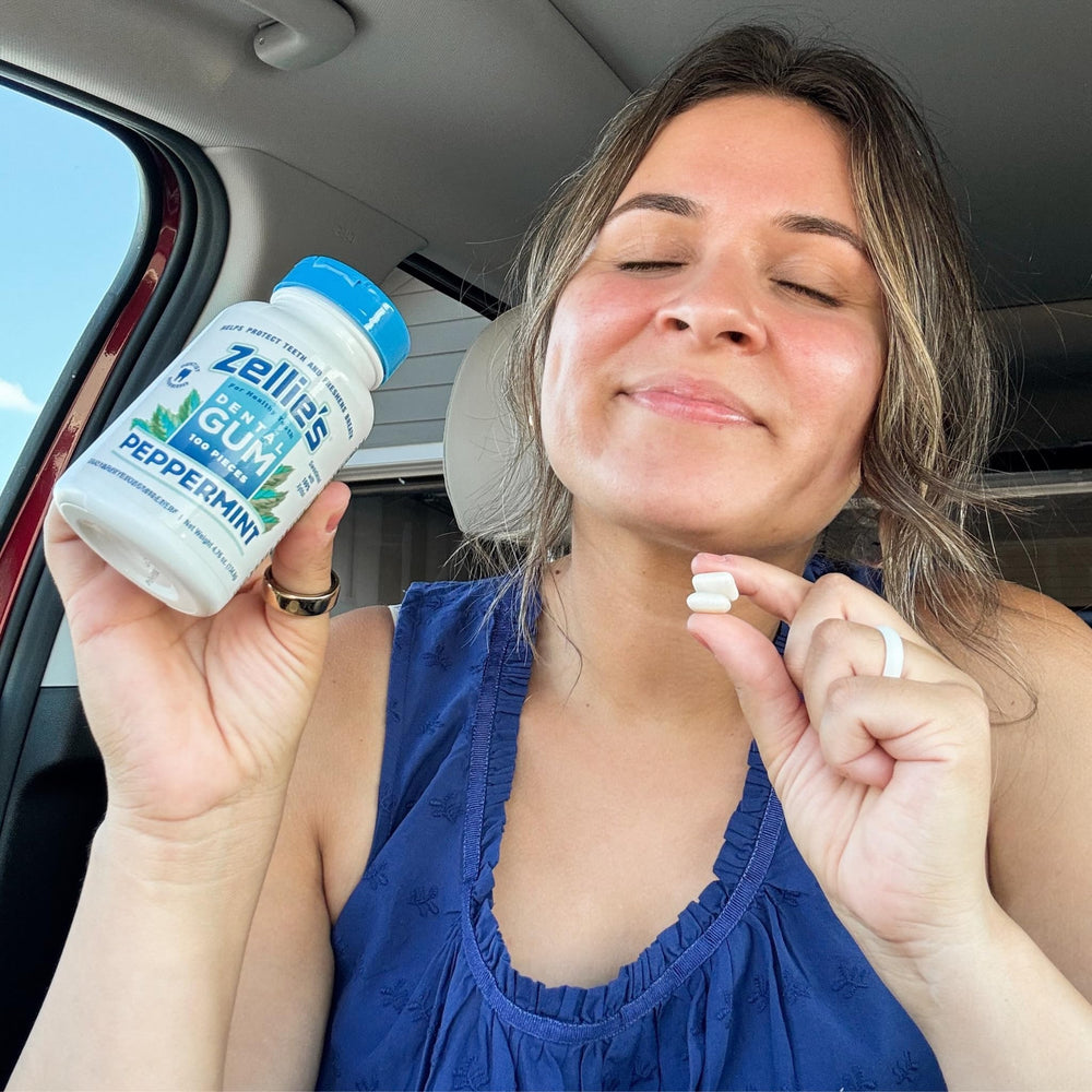 Zellie's cinnamon gum gift set delivers a bold finish for quick flavor boost.