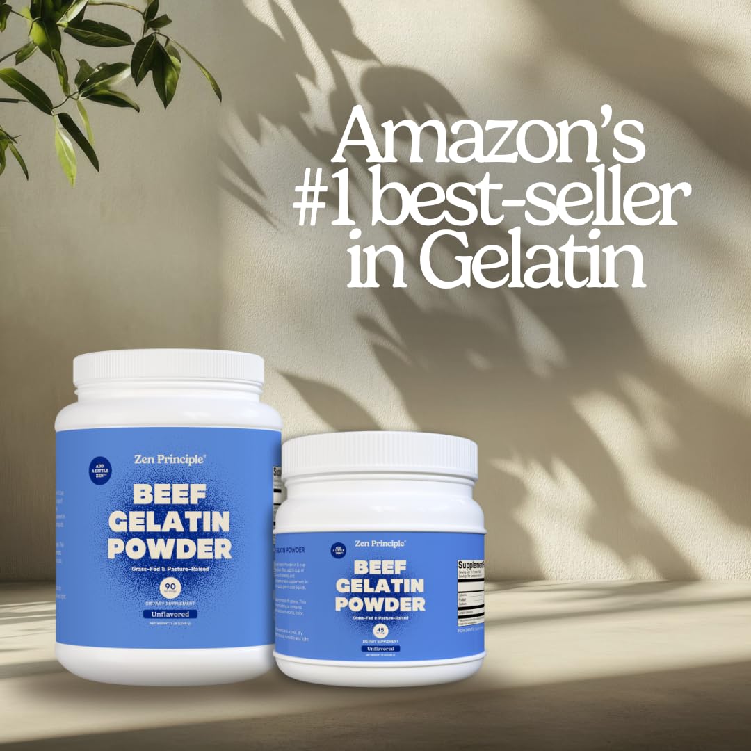 Zen Principle proprietary collagen blend with types 1 and 3 for nutrition