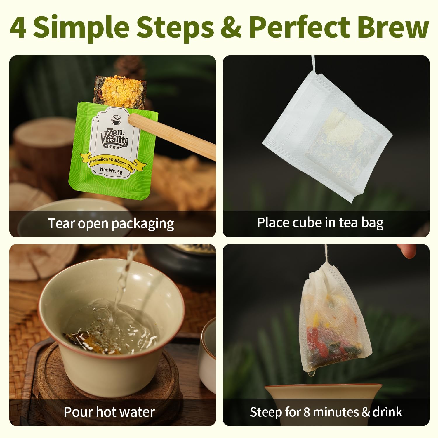 ZenVitality white-tea-infusion-glass showcases light, refreshing brew.