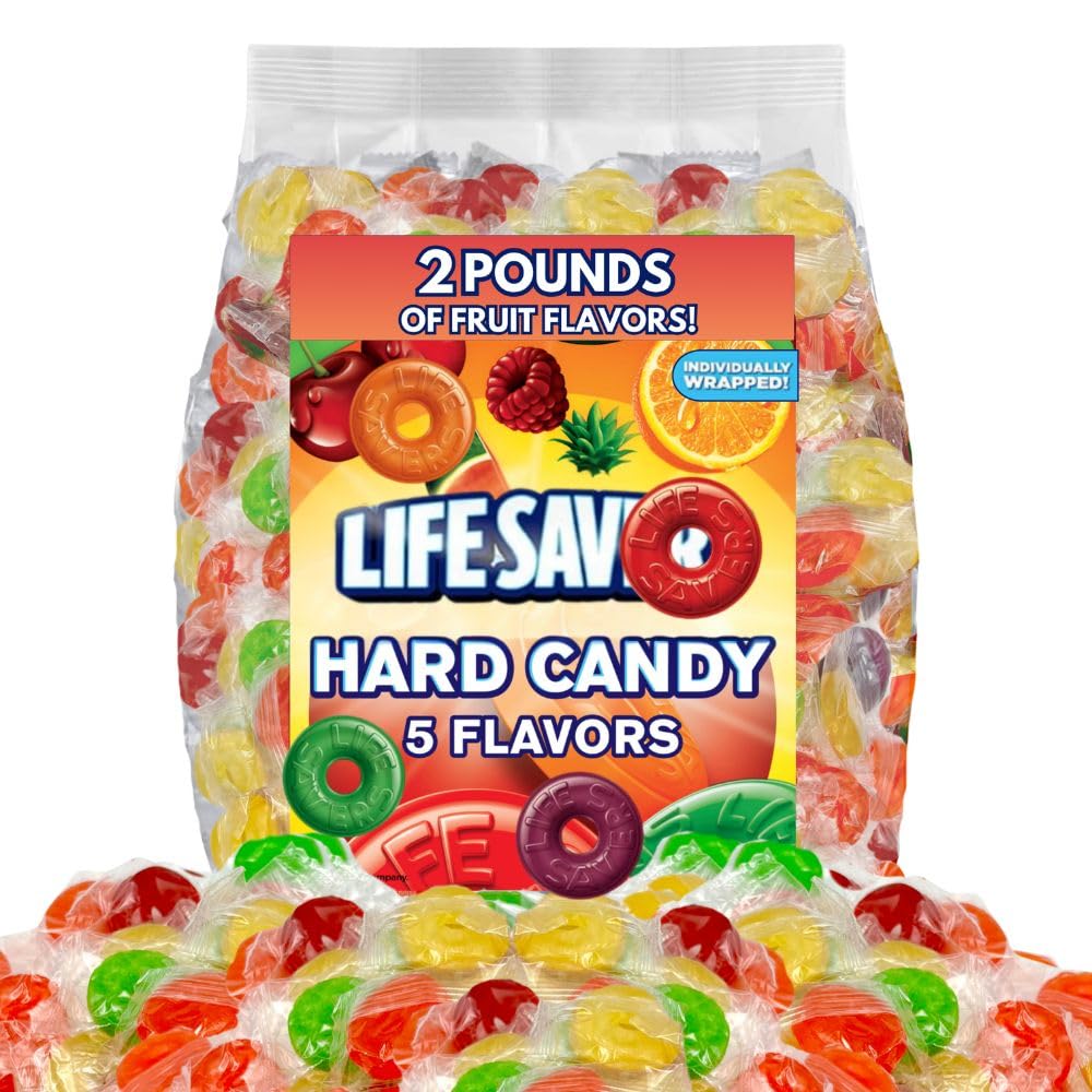 Zenya Tea Shop 5 flavors hard candy bulk bag ideal for offices and parties.