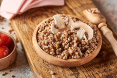 Zernovita buckwheat in soups and salads, colorful and nutritious addition