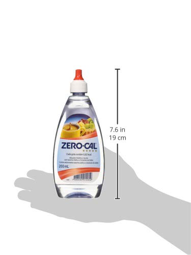 Zero Cal Sweetener Drops in a tea setup provides fast, calorie-free sweetness.