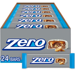 ZERO White Fudge Nougat Bars bulk box ready for party sharing