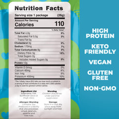 12g protein per bag in ZEST Delites edamame snack