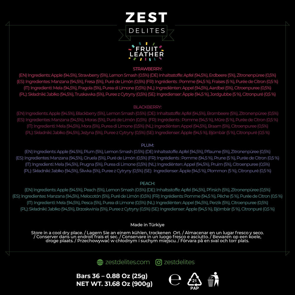 Zest Delites gift-ready fruit snacks, ideal for wellness baskets