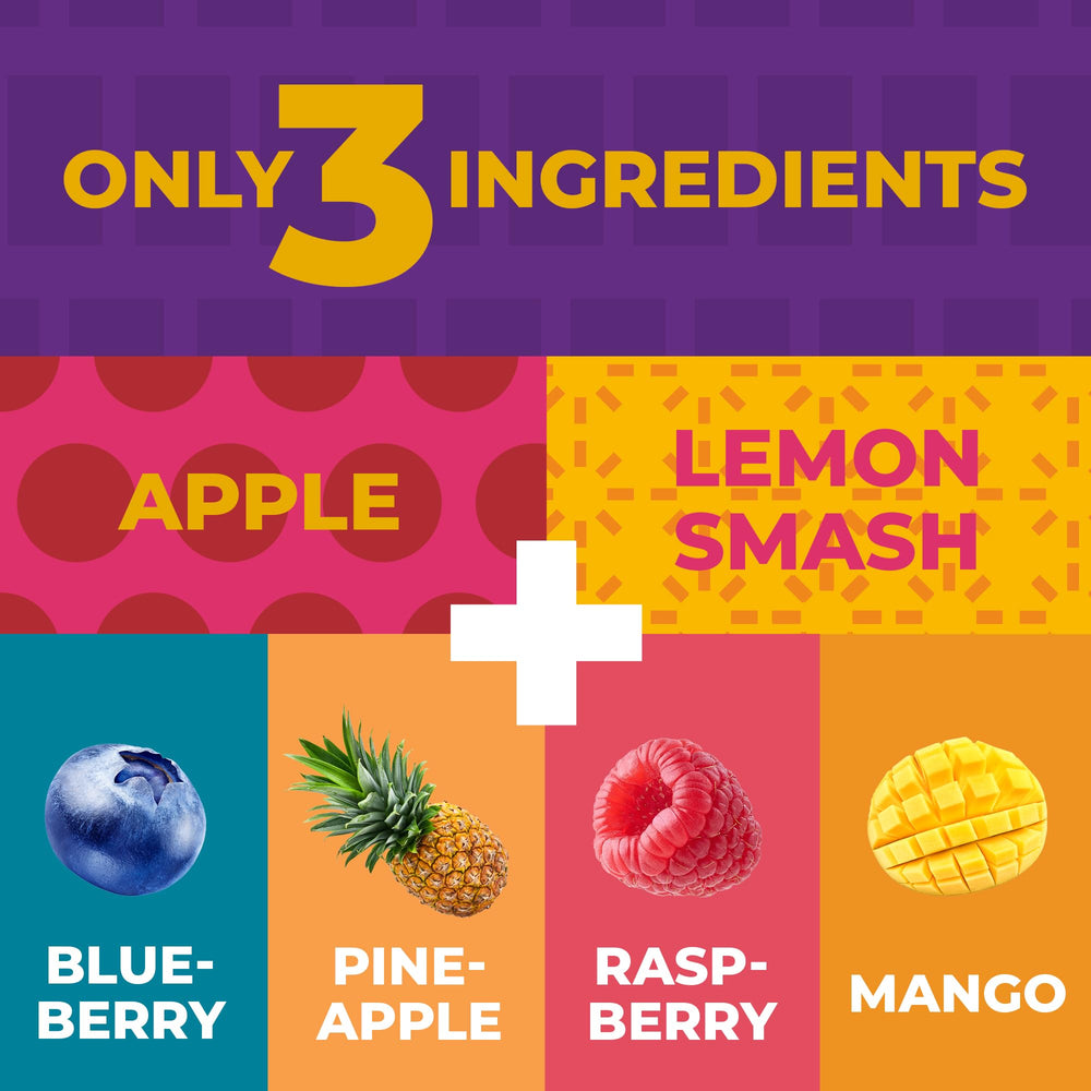 Mango-flavored strip delivers sunny sweetness in a compact treat.
