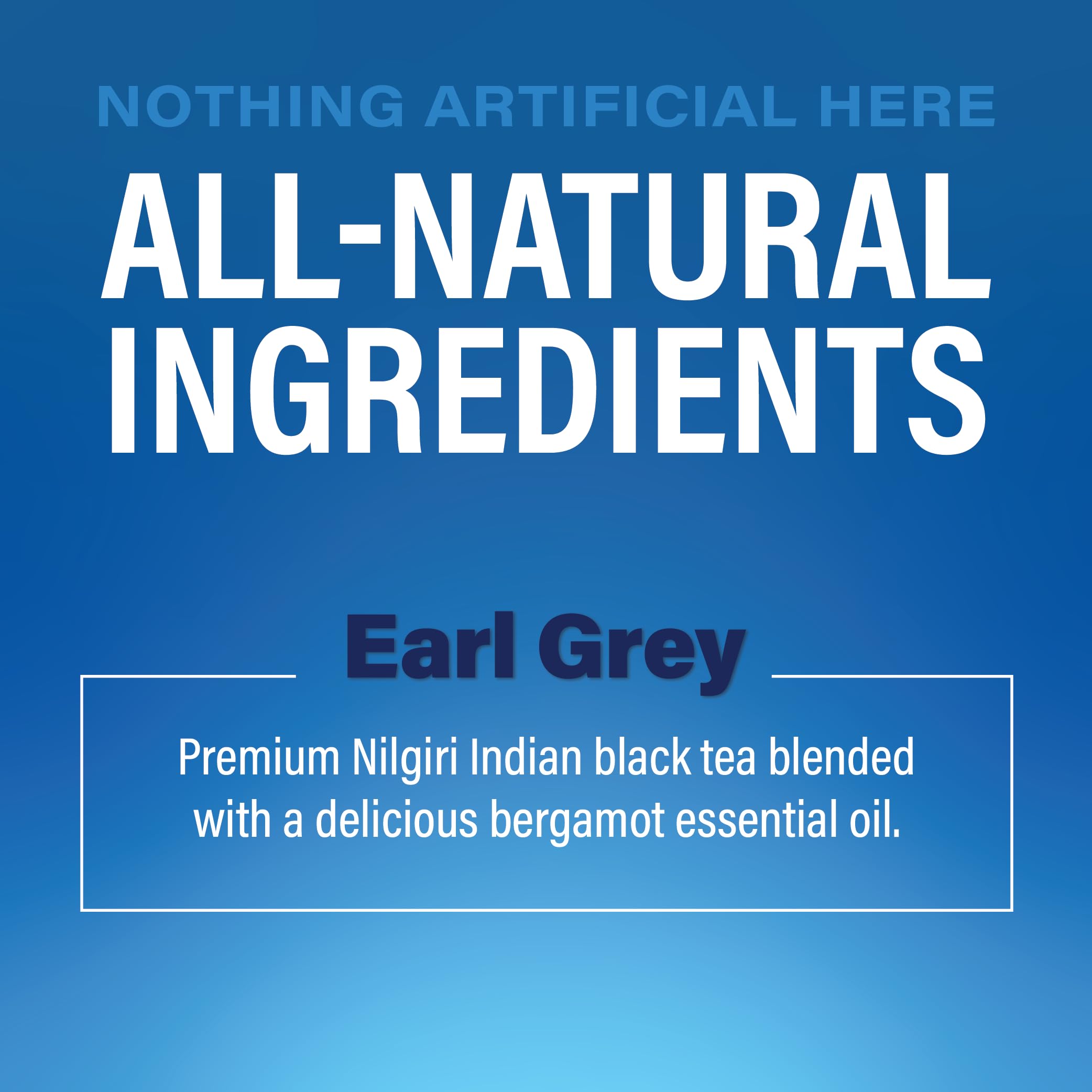 ZEST tea brewed and poured over ice for refreshing energy.