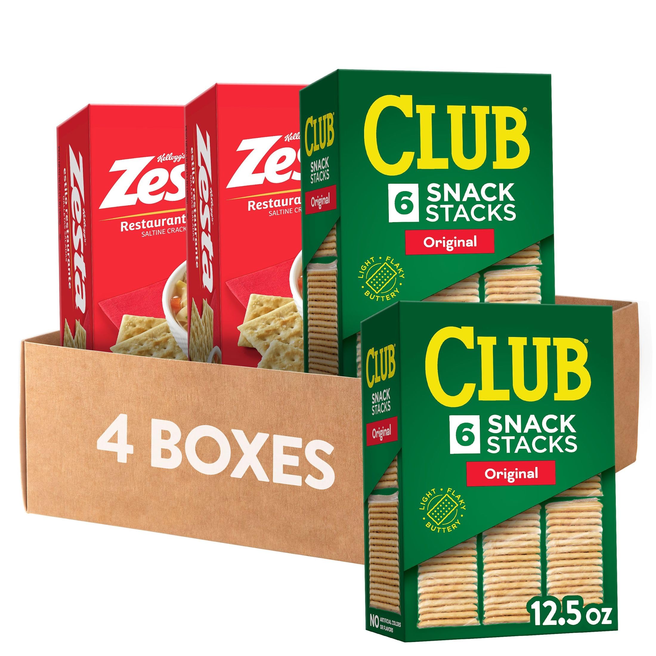 Zesta Original crackers in two 16oz boxes, ideal for cheese pairings.