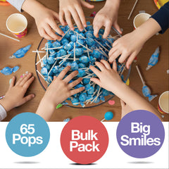 Zestix 65-count bulk candy pack supports parties, classrooms, and parades.