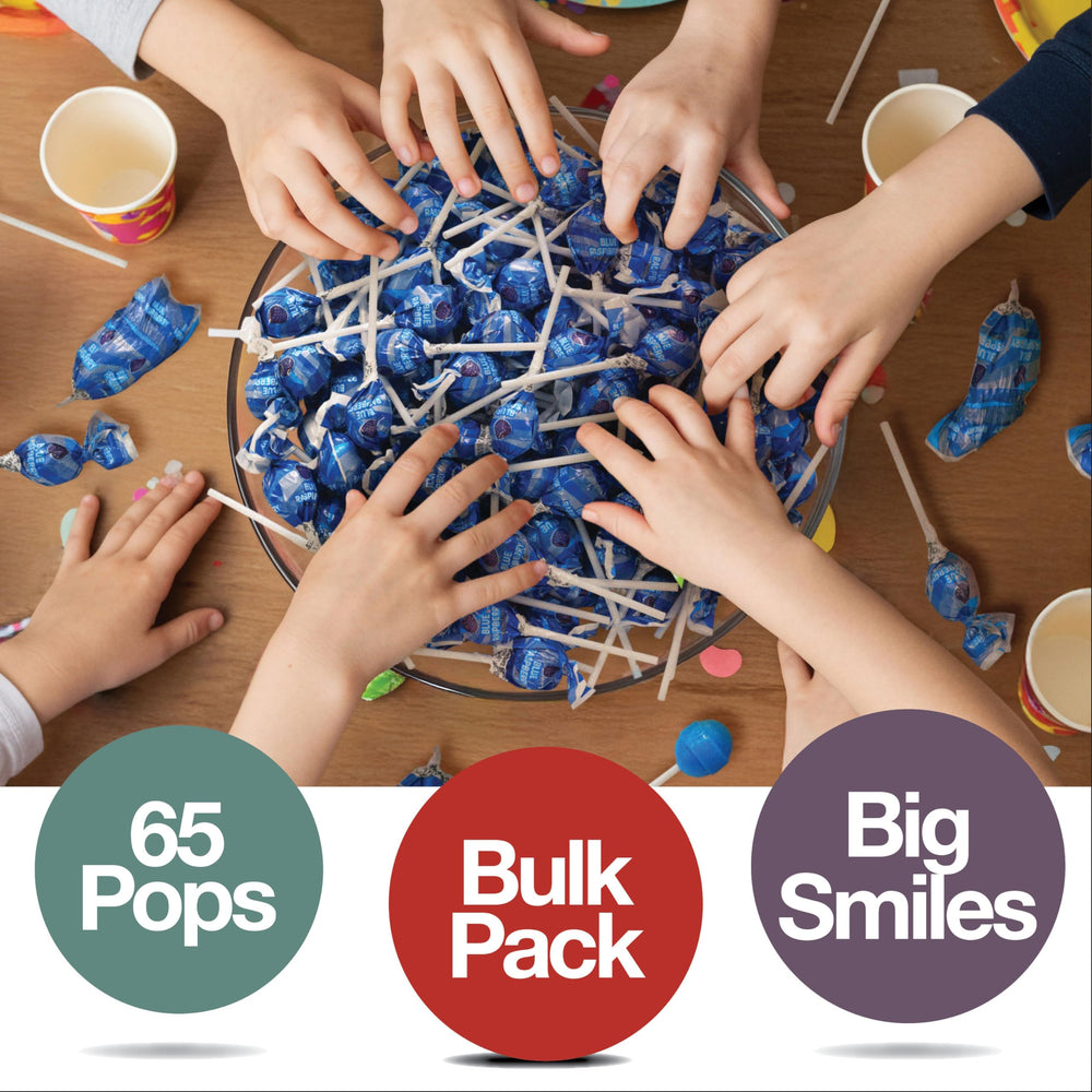 Zestix bright blue color candy great for themed displays.