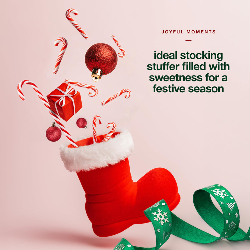 Zestix peppermint canes with gift-ready packaging for holiday gifting.