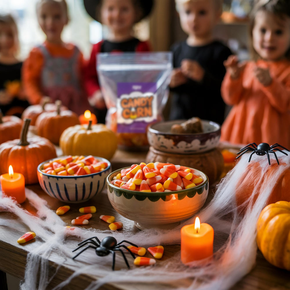 Baking and decorating with Zestix Candy Corn creates festive dessert accents
