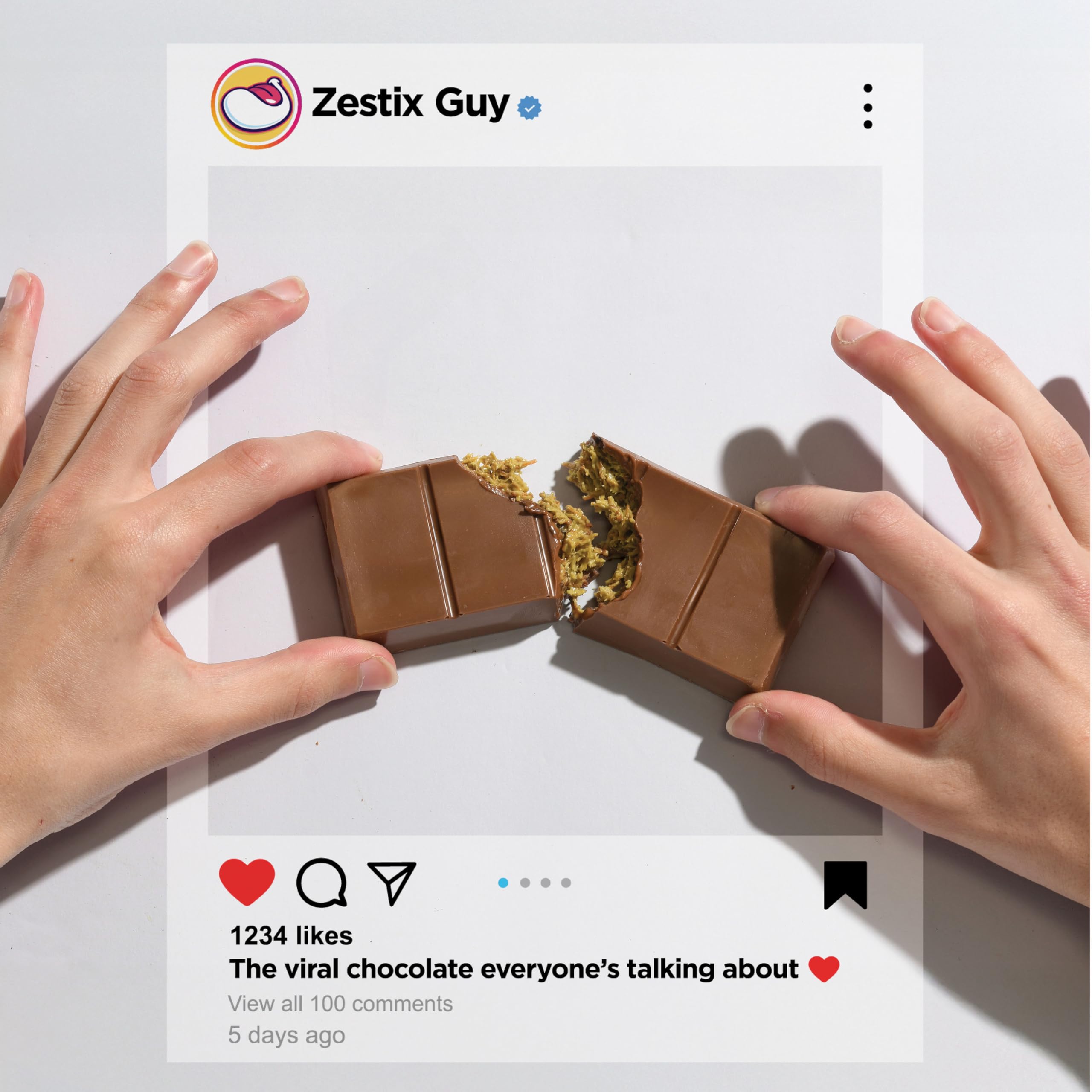 Zestix Dubai Pistachio Deluxe ingredients: pistachios and shredded kataifi detail