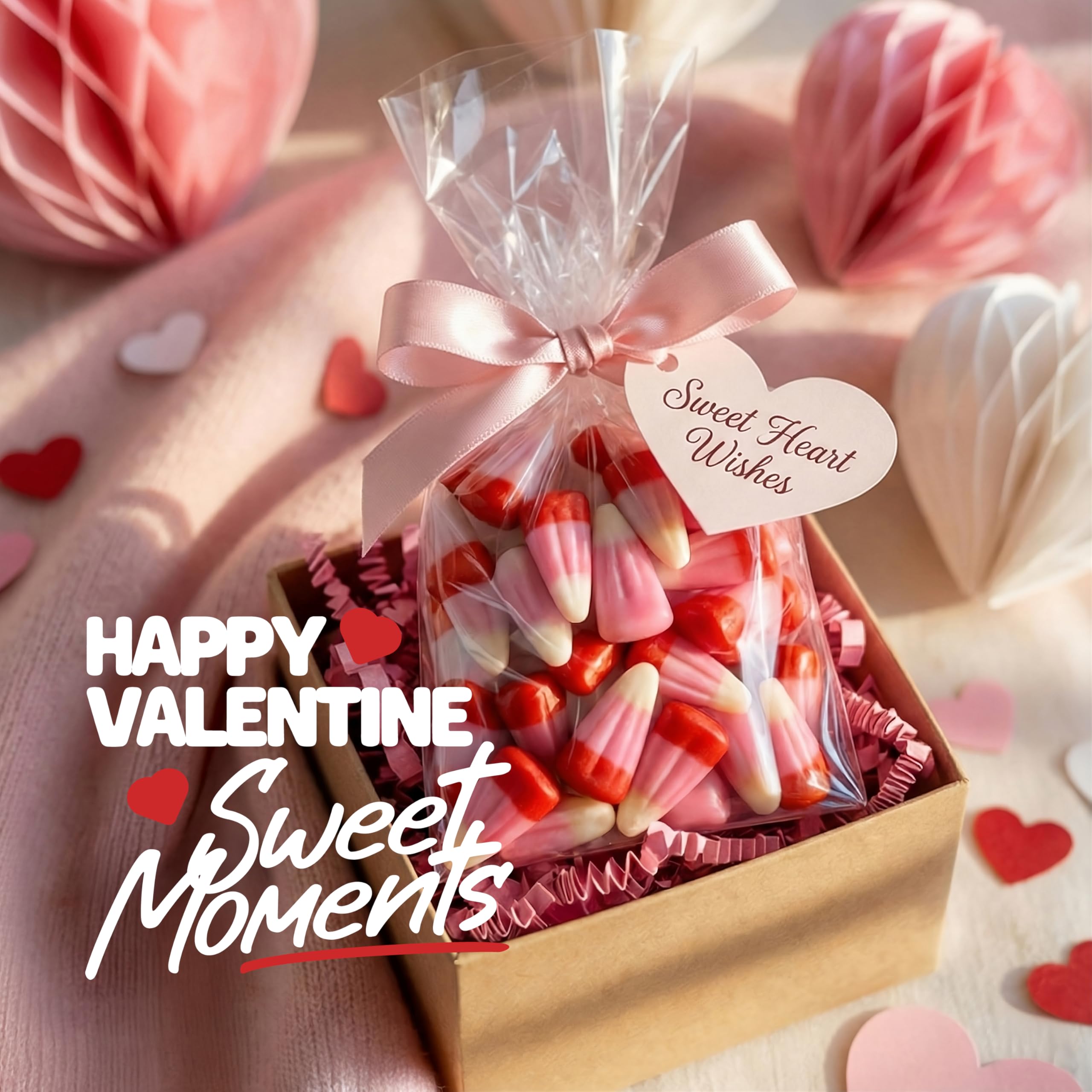 Zestix gift baskets valentines include a cheerful candy accent for gifting.