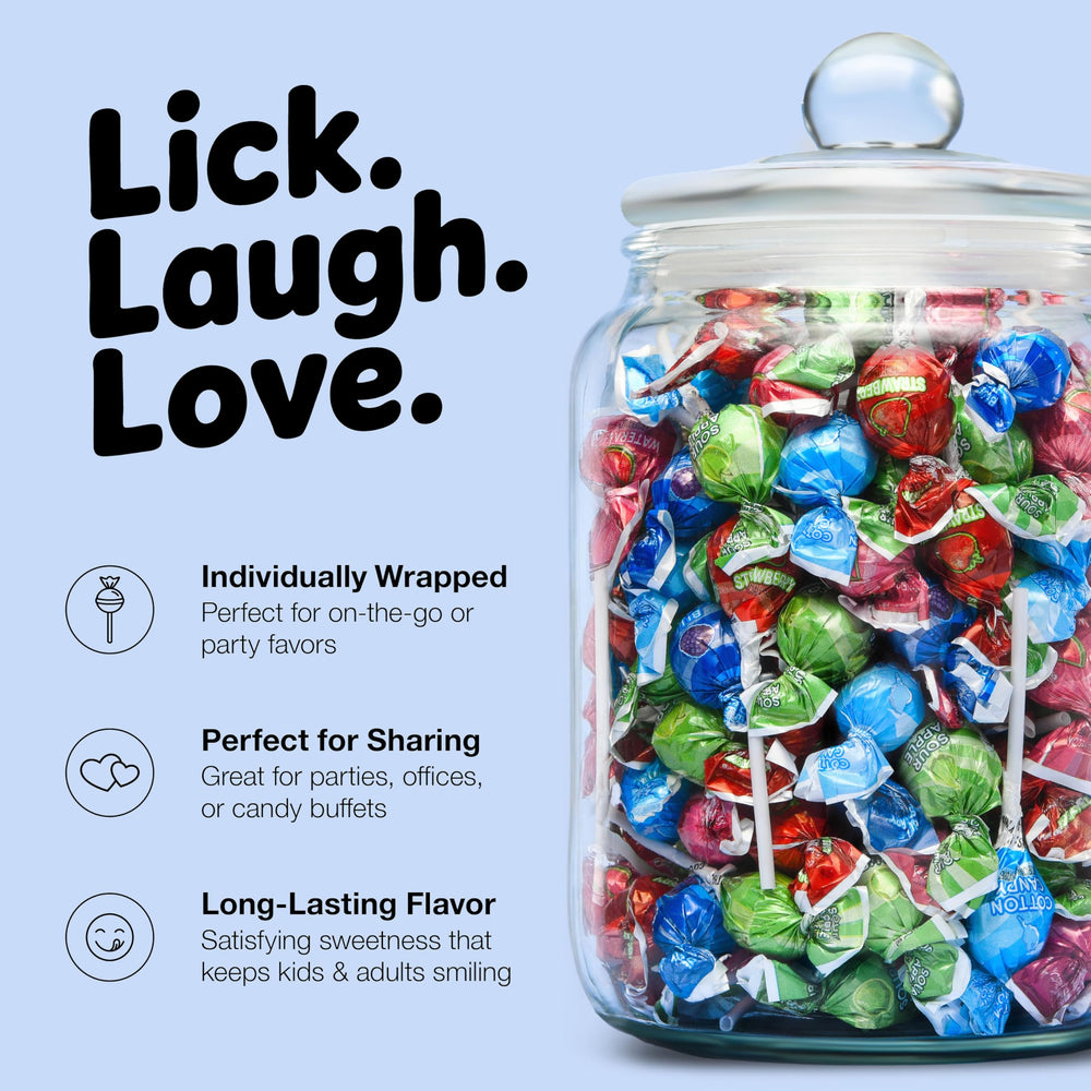Zestix Original Lollipops for classroom rewards and school events.