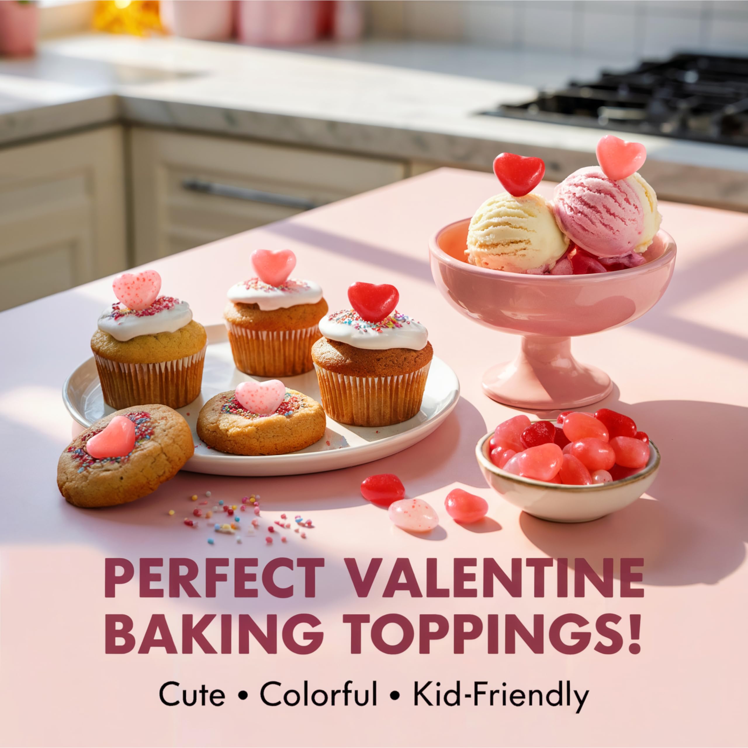 Zestix Valentines Jelly Hearts packaging preserves softness and freshness.