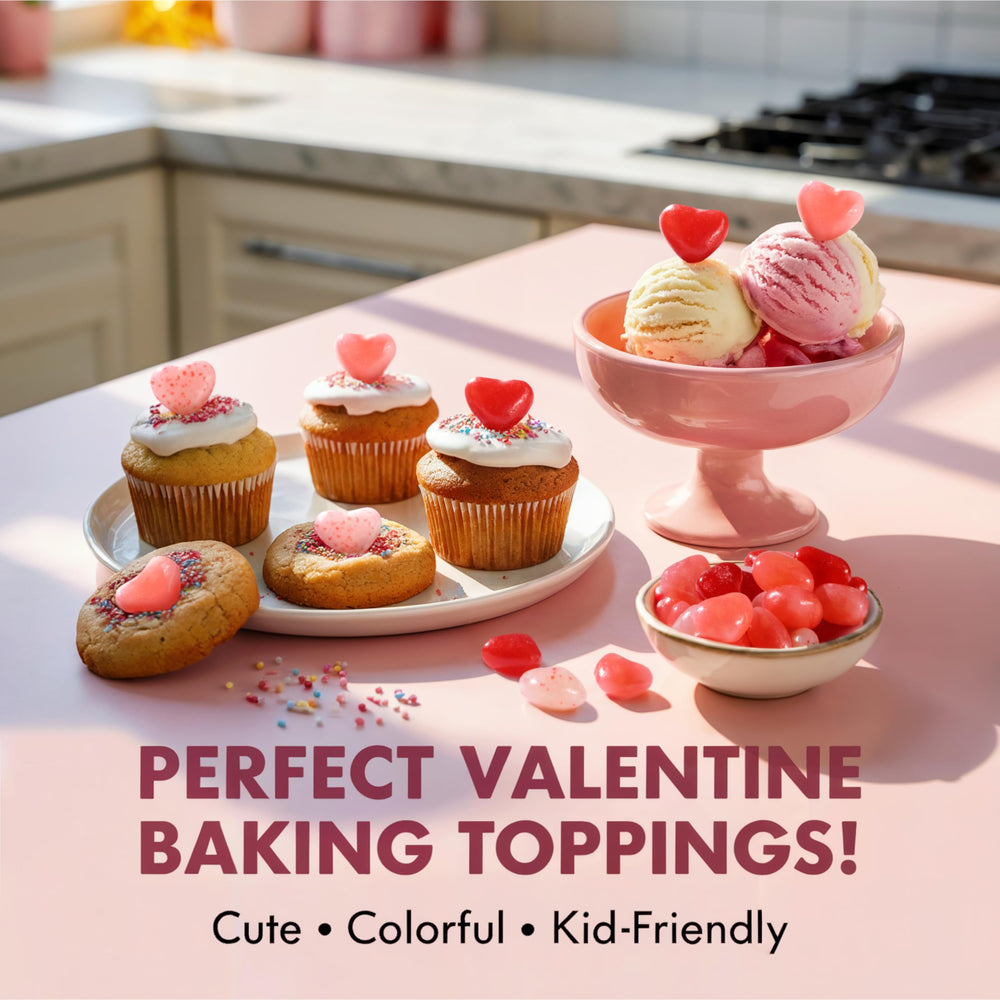 Zestix Valentines Jelly Hearts packaging preserves softness and freshness.