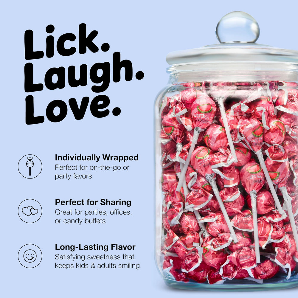 Zestix Watermelon Lollipops on a party table for treats