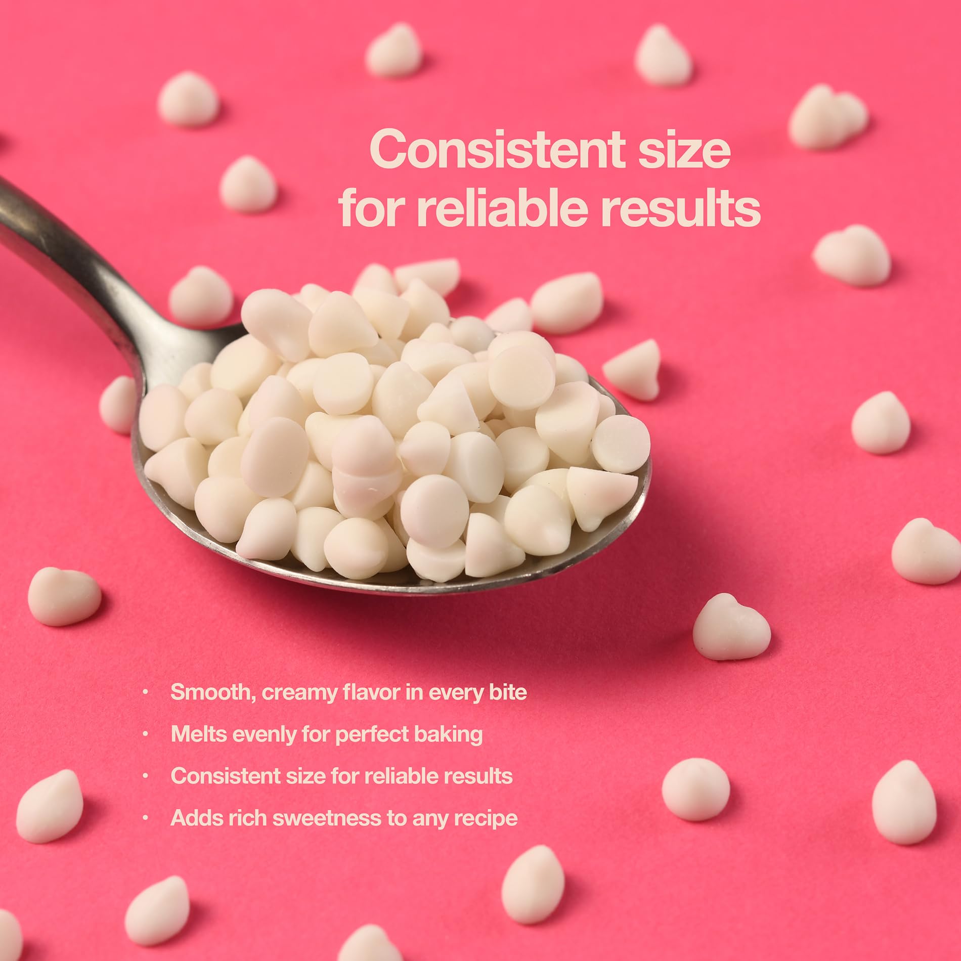 Zestix white chocolate chips in hot chocolate for a creamy, lump-free sip.