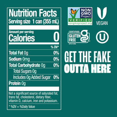 Zevia Cran-Raspberry can, naturally sweetened with zero calories