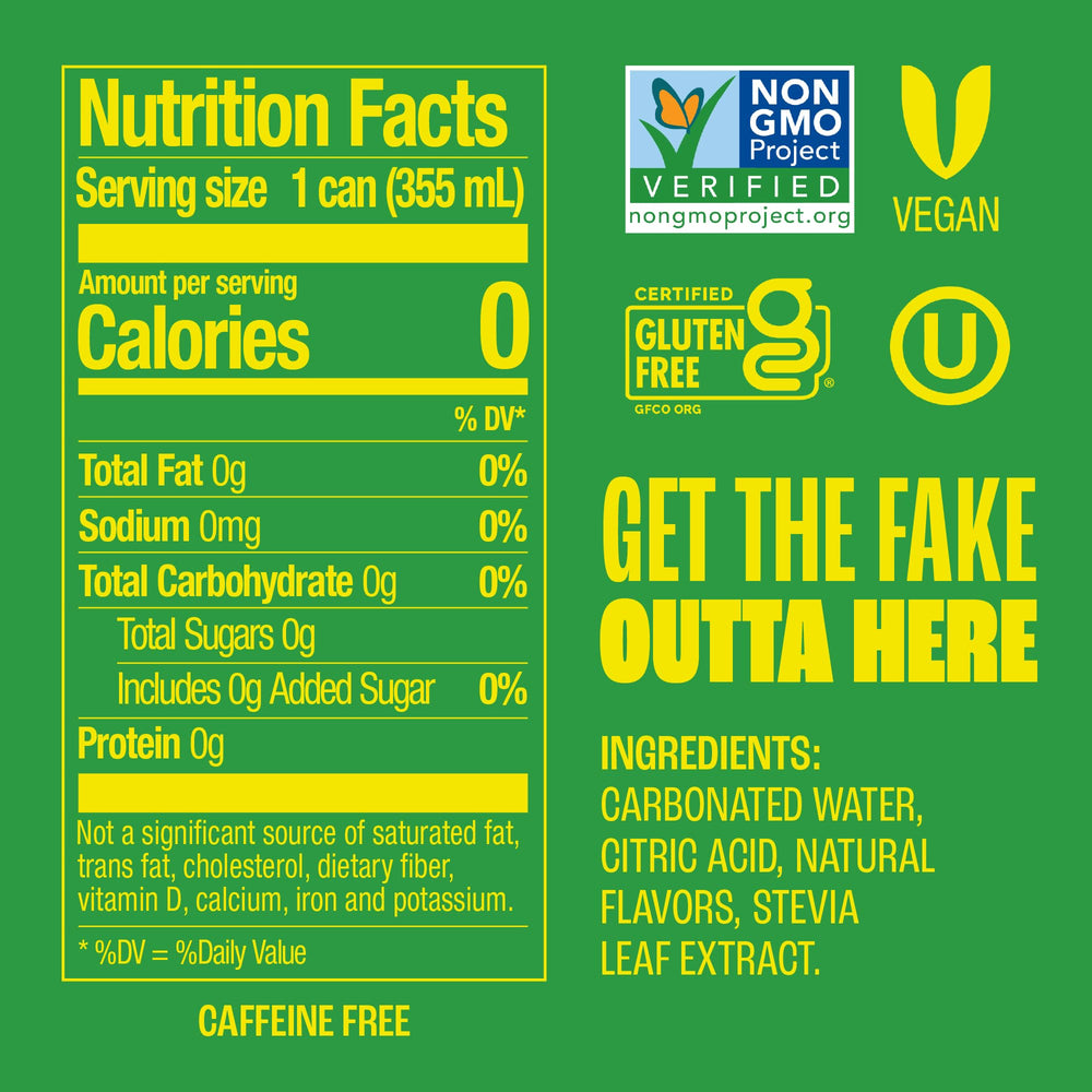 Zevia Lemon Lime Twist pack-front displays a refreshing, calorie-free option for everyday hydration.