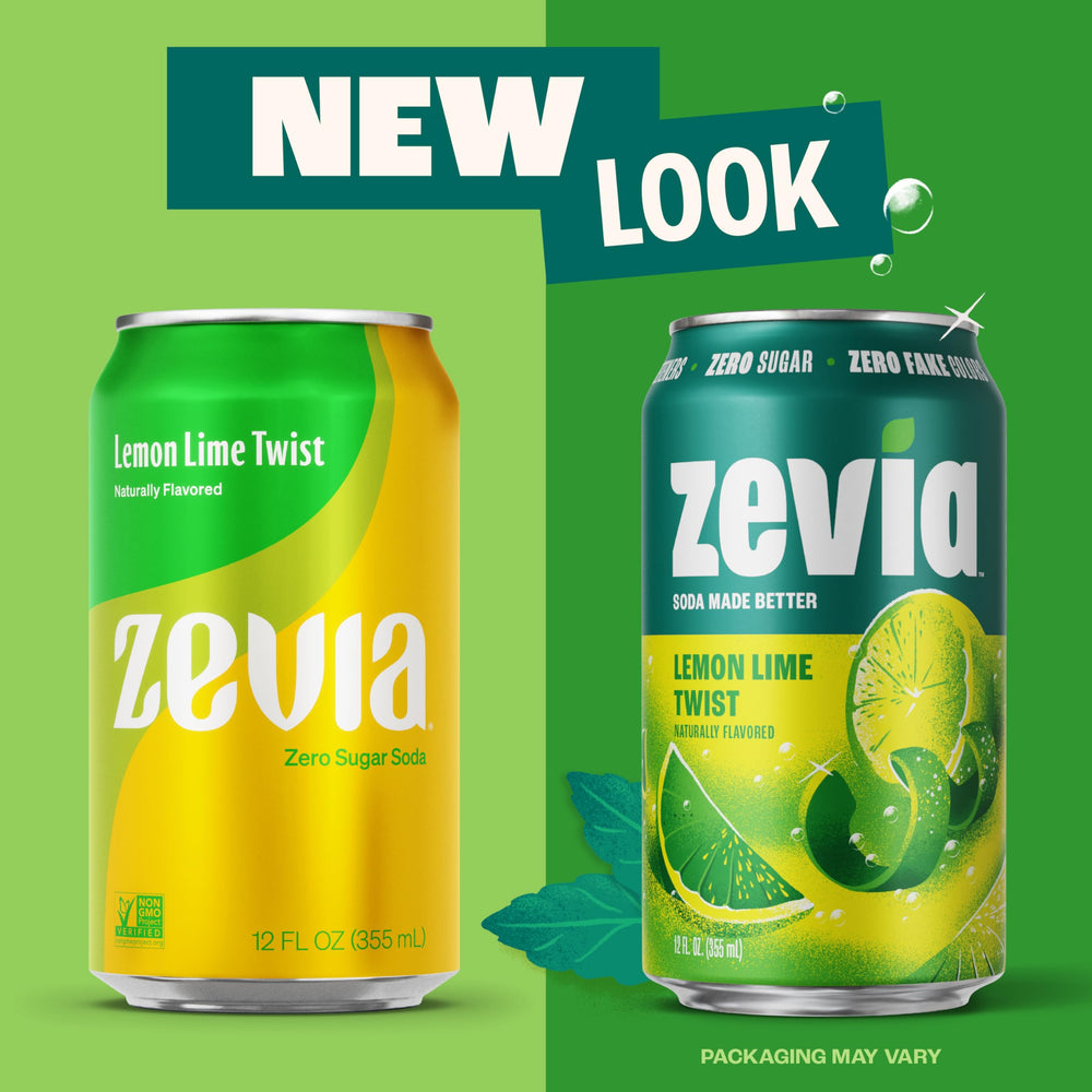 Refreshing citrus aroma implied by the Zevia can invites a cool, revitalizing break.