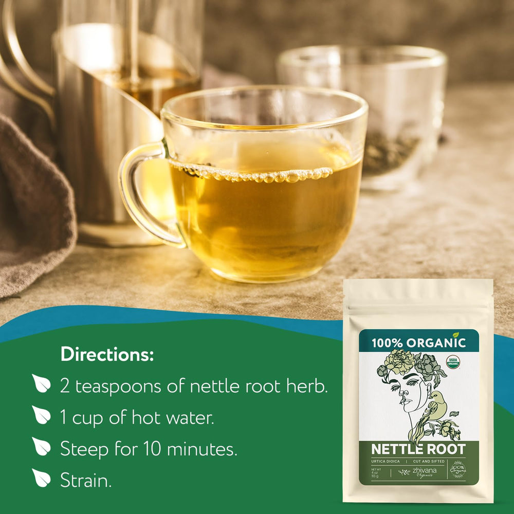 Bulk nettle root from Zhivana Organics supports traditional practice