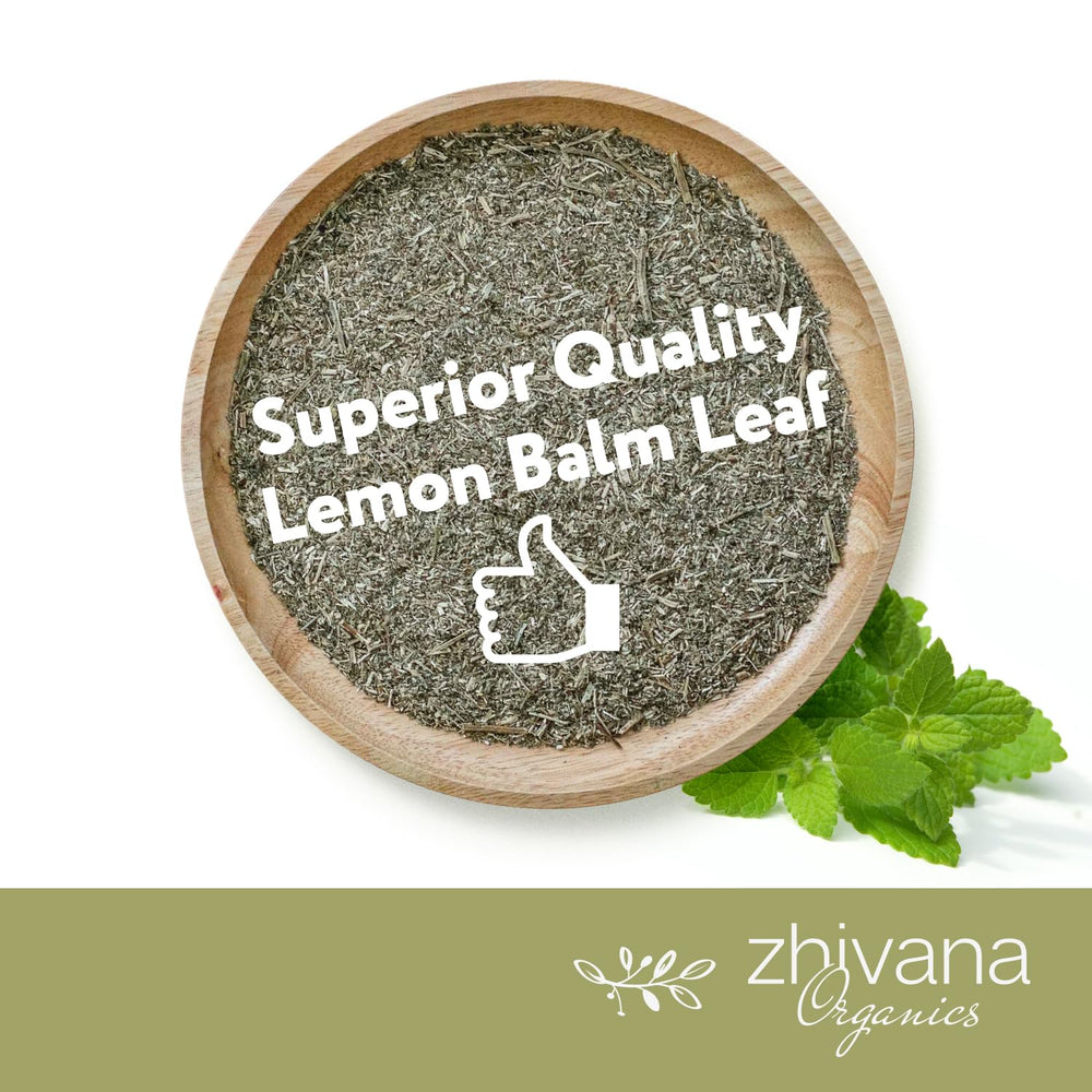 Zhivana Organics Melissa Tea in a morning ritual setting
