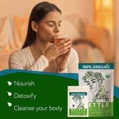 Zhivana Organics dried nettle leaves image showcases careful processing and potent flavor