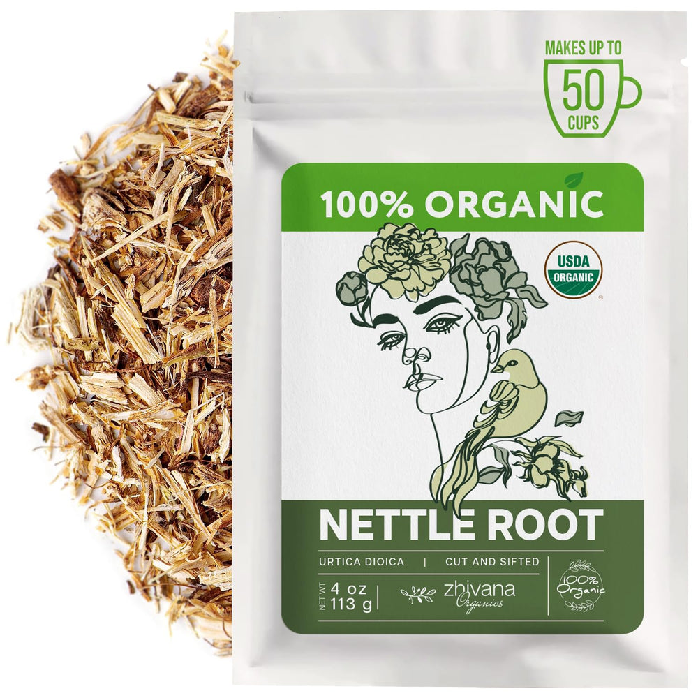 Zhivana Organics nettle root tea bulk for traditional blends