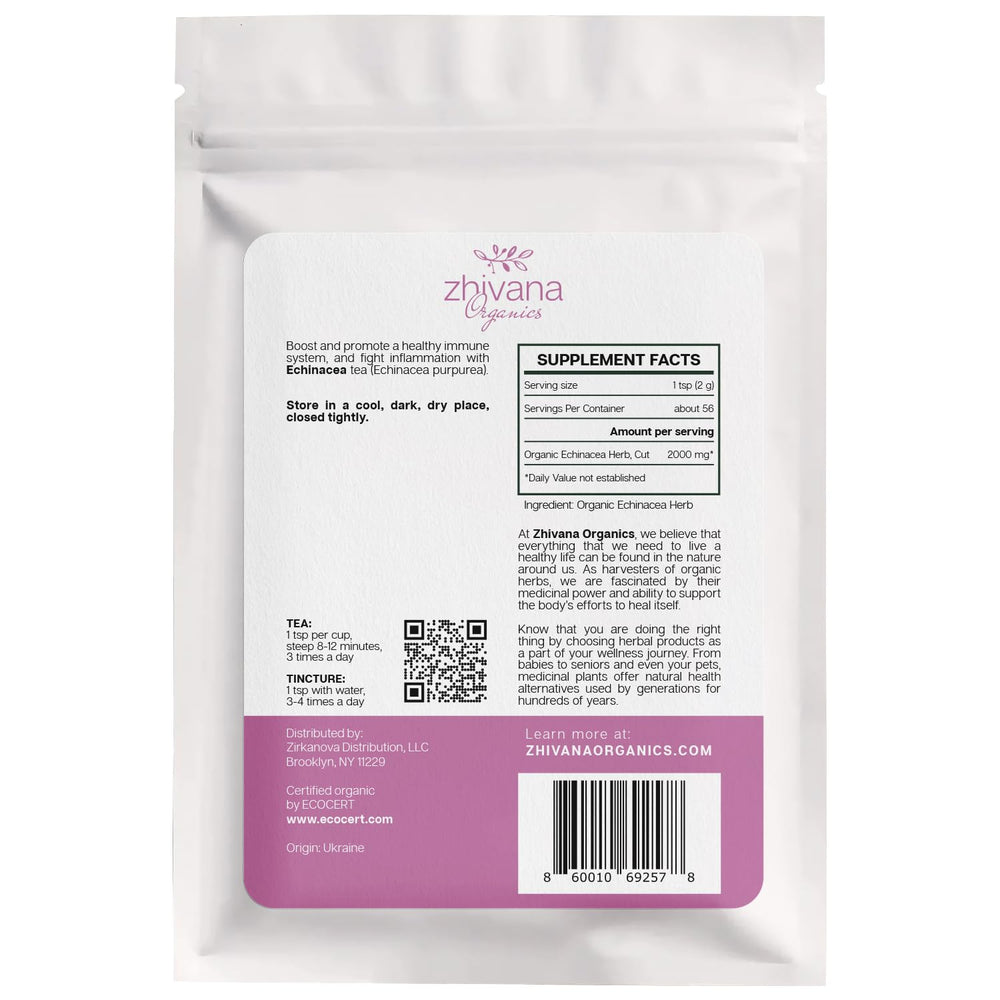 Zhivana Organics packaged tea on a shelf signaling premium organic choice.