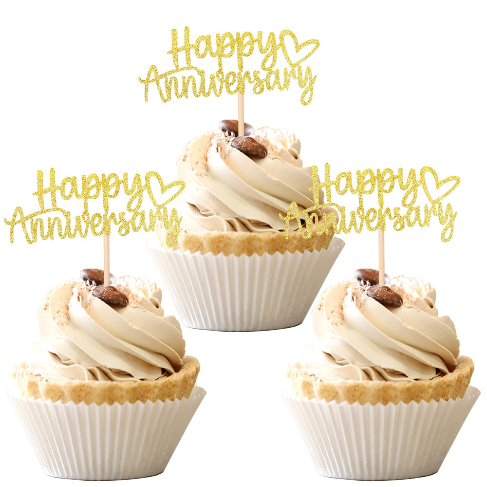 ZHUOWEISM Easy-to-insert height adjustable toppers on cupcakes.