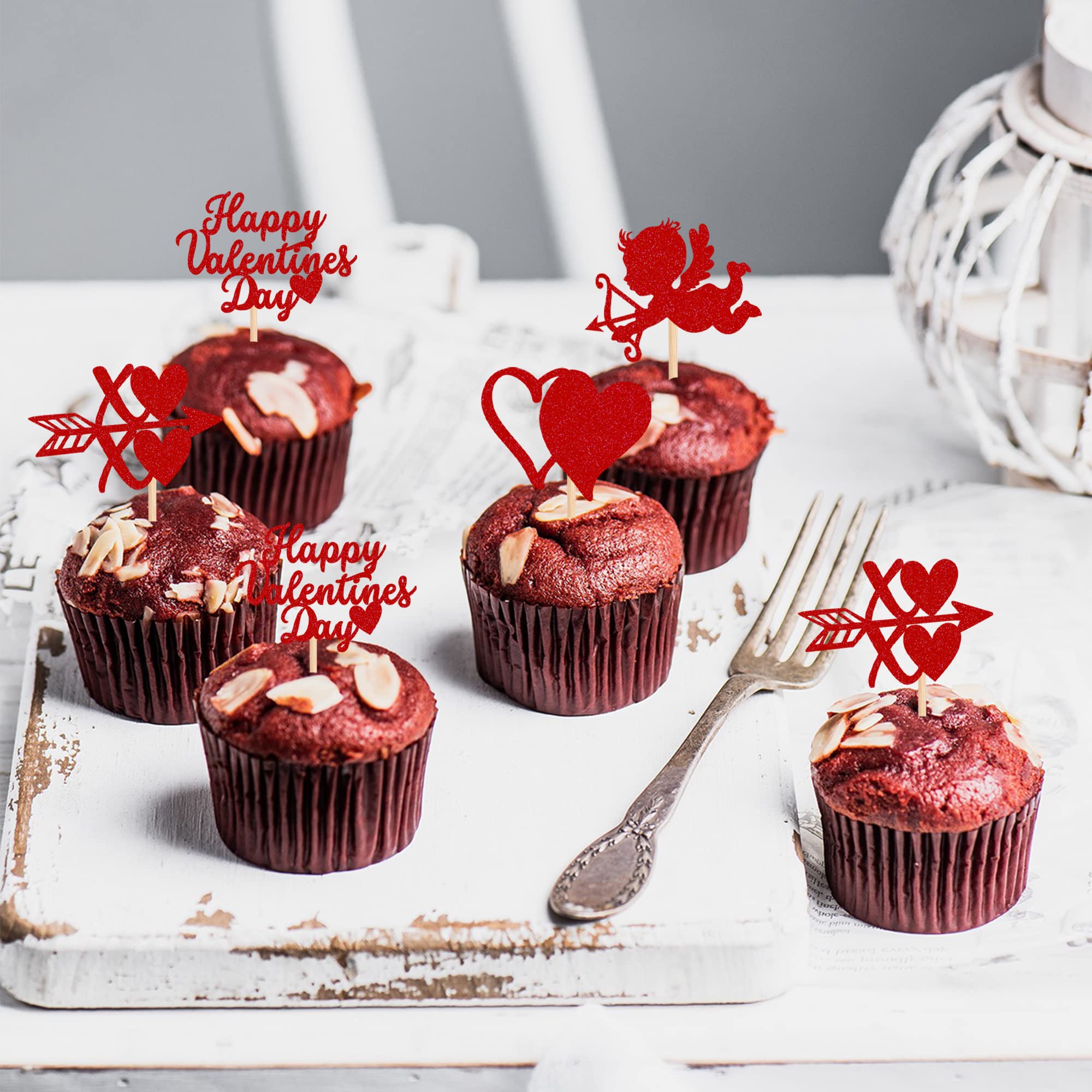 ZHUOWEISM kids birthday cupcake toppers add fun color to treats