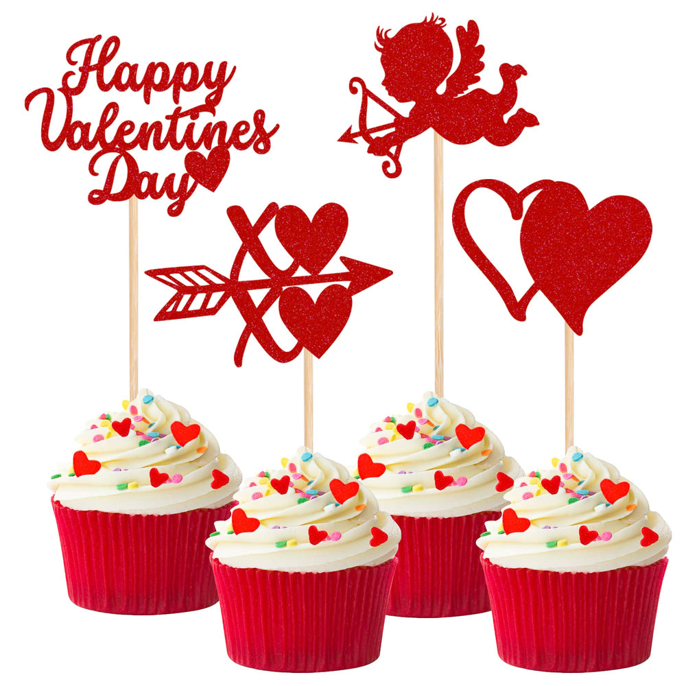 ZHUOWEISM preassembled cupcake toppers ready to use