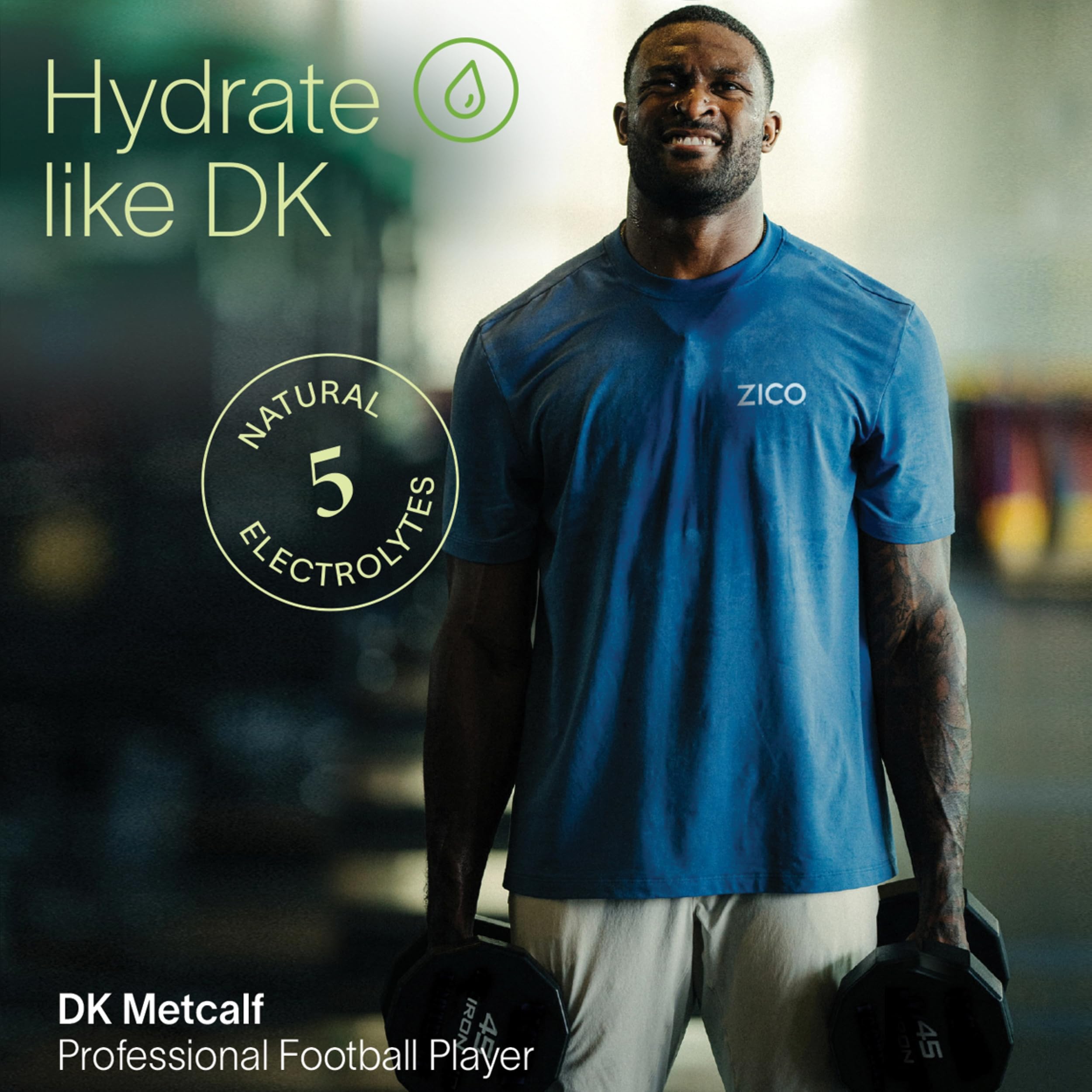 ZICO natural electrolytes highlight five minerals for steady hydration