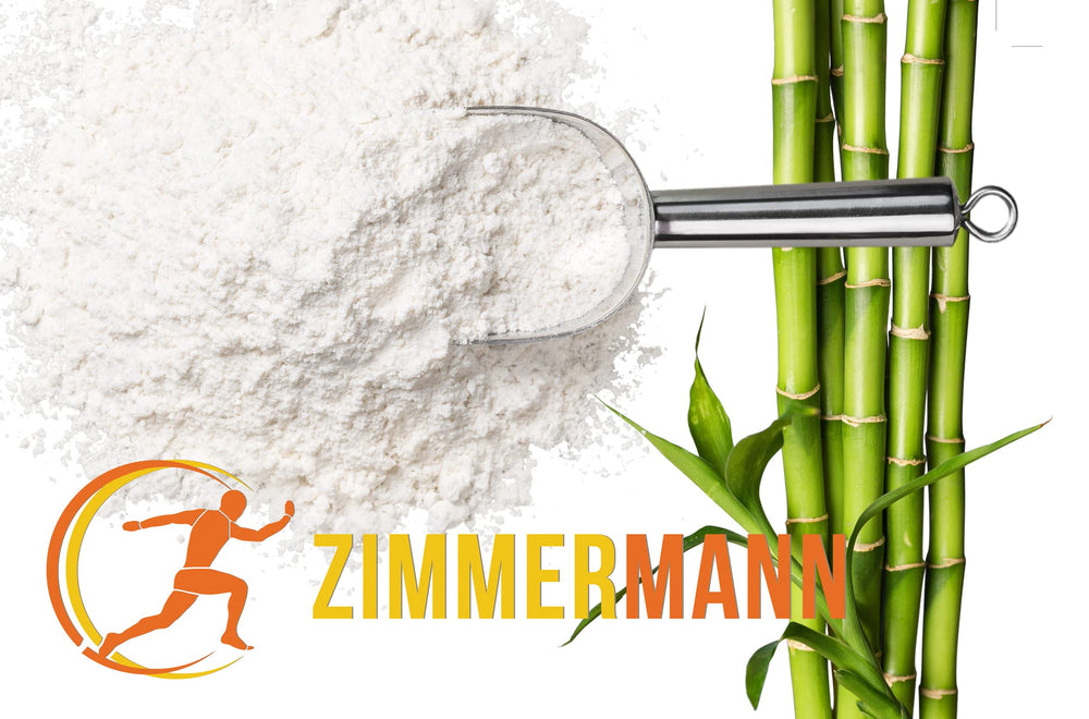 Zimmermann Bamboo Fiber Non-GMO gluten-free product for clean eating in baked goods.