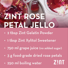 Zint beef gelatin used to make chewy gummies