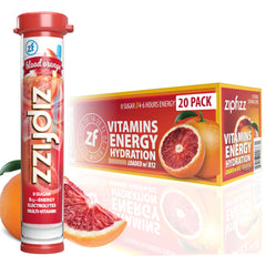 Zipfizz Blood Orange packet boosts sustained energy with natural caffeine