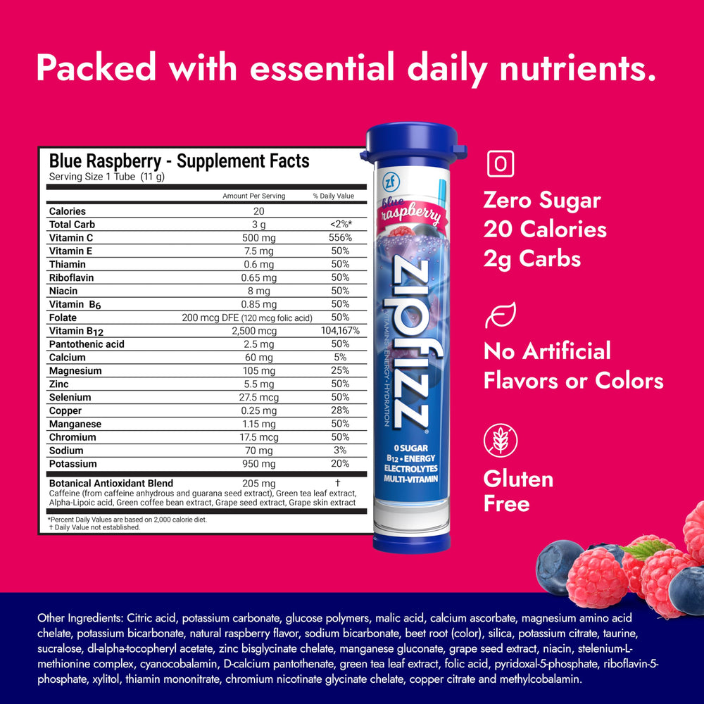 Zipfizz on-the-go pack supporting focus and steady energy during busy days