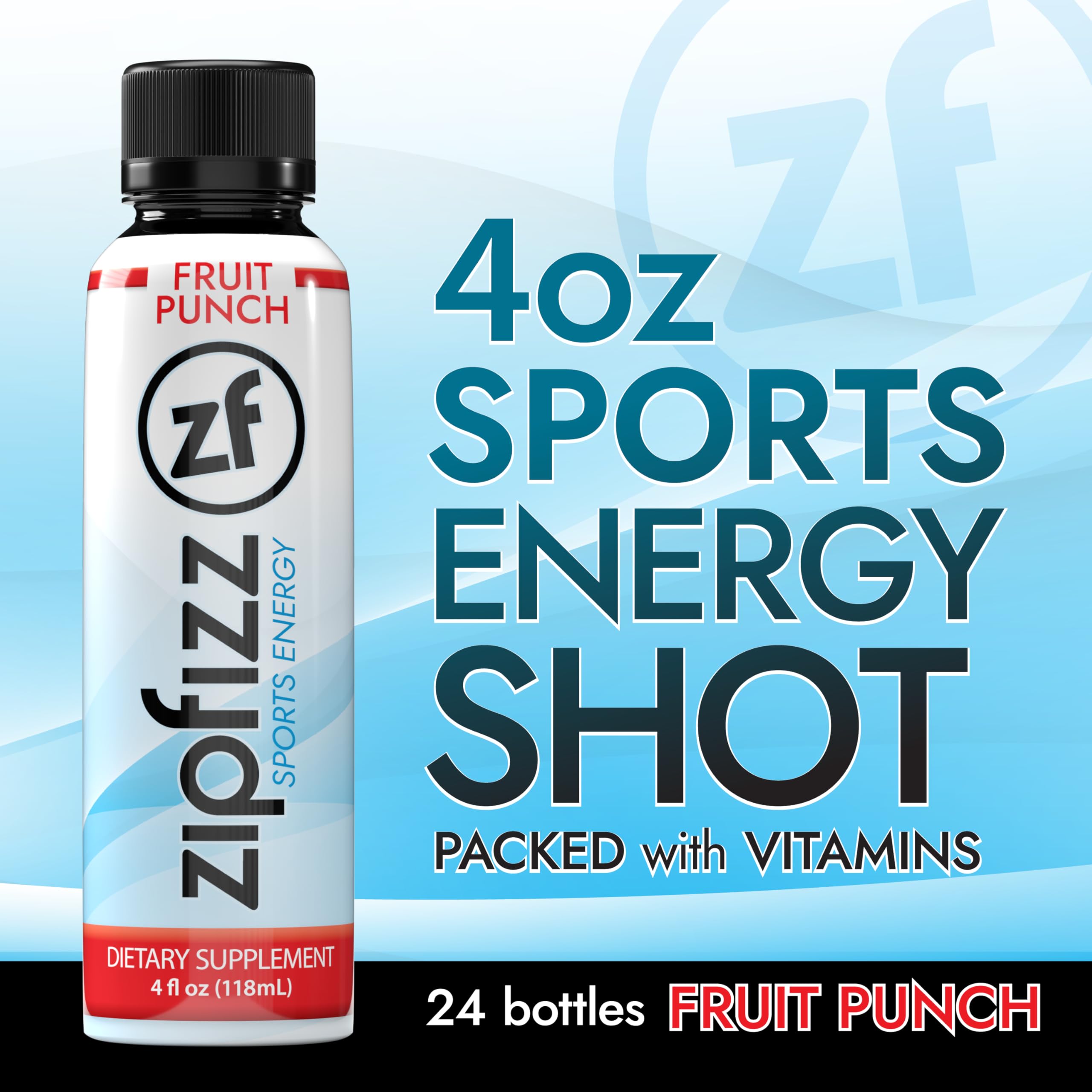 Pour of Zipfizz Fruit Punch into a glass for refreshment