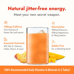 Zipfizz vitamin B12 rich formula highlights daily wellness on the go.