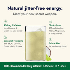 Zipfizz vitamin-rich mix being stirred for immune-supporting daily energy.