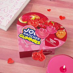Zisbers Awesome Reds Gummies gift-ready box for classroom exchanges.