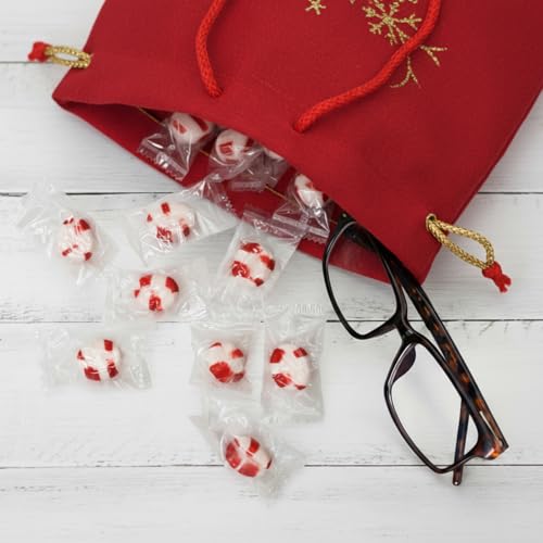 Zisbers Soft Peppermint Puffs bag back with packaging details and dietary notes